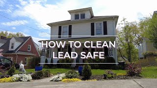 How to Clean Lead Safe
