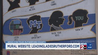 News 2 on Tour: How the Leading Ladies mural came to be
