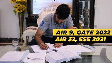 How to prepare GATE & ESE Simultaneously by AIR 9 GATE 2022 || AIR 32 ESE 2021 || Tushar Chaudhary