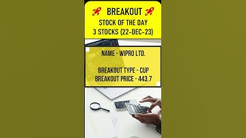Breakout Stocks for Tomorrow 🚀 Top 3 Breakout Stock of the day II 22 12 2023 I
