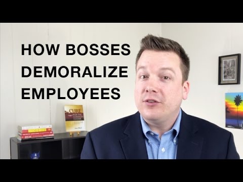 How Bosses Demoralize Employees - Your Practice Ain’t Perfect - Joe Mull