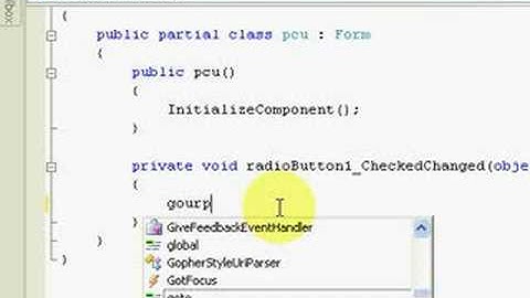 c# tutorial part 3 (radio button)