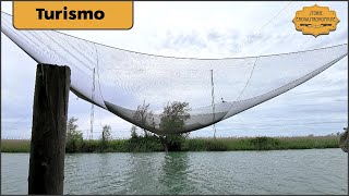 Come funziona un bilancione da pesca o trabucco