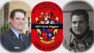 Firefighters honor fallen comrade Christopher Higgins in Montgomery County