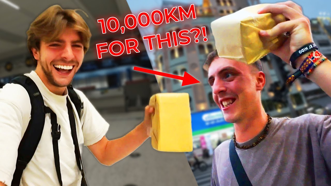 I Flew 10,000km To Surprise My Mate Backpacking ✈️