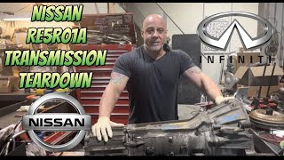 RE5R01A 5AT Infiniti G35X Transmission Teardown: Step-by-Step Guide