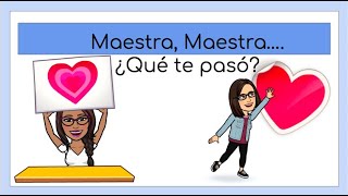 Maestra plana/Flat teacher- Summer activity