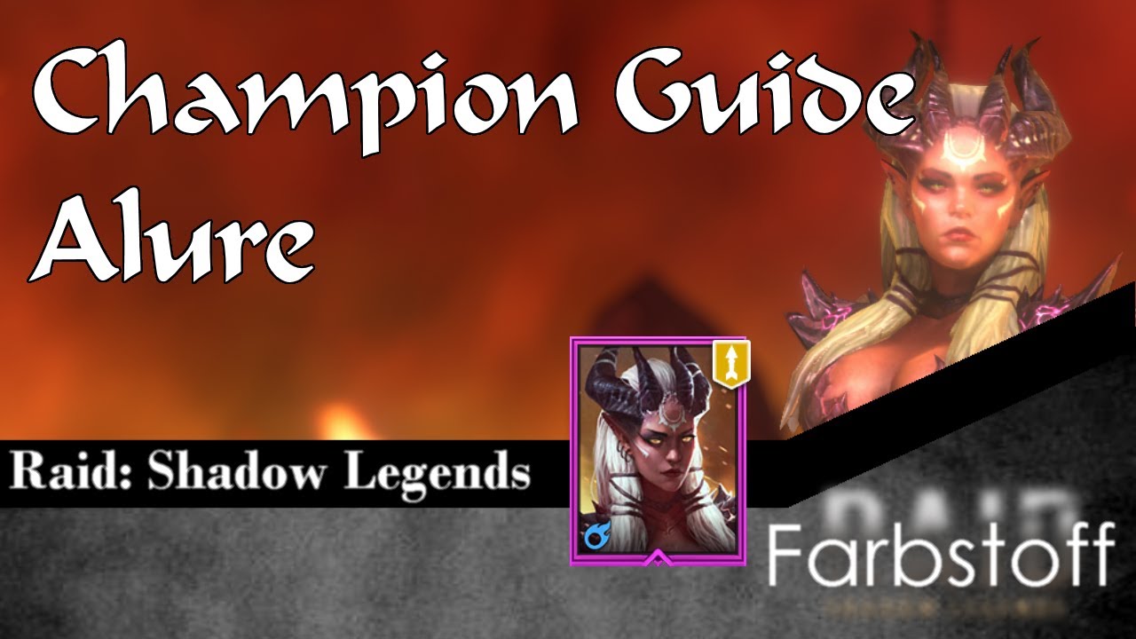 Raid: Shadow Legends - Champion Guide - Alure - YouTube
