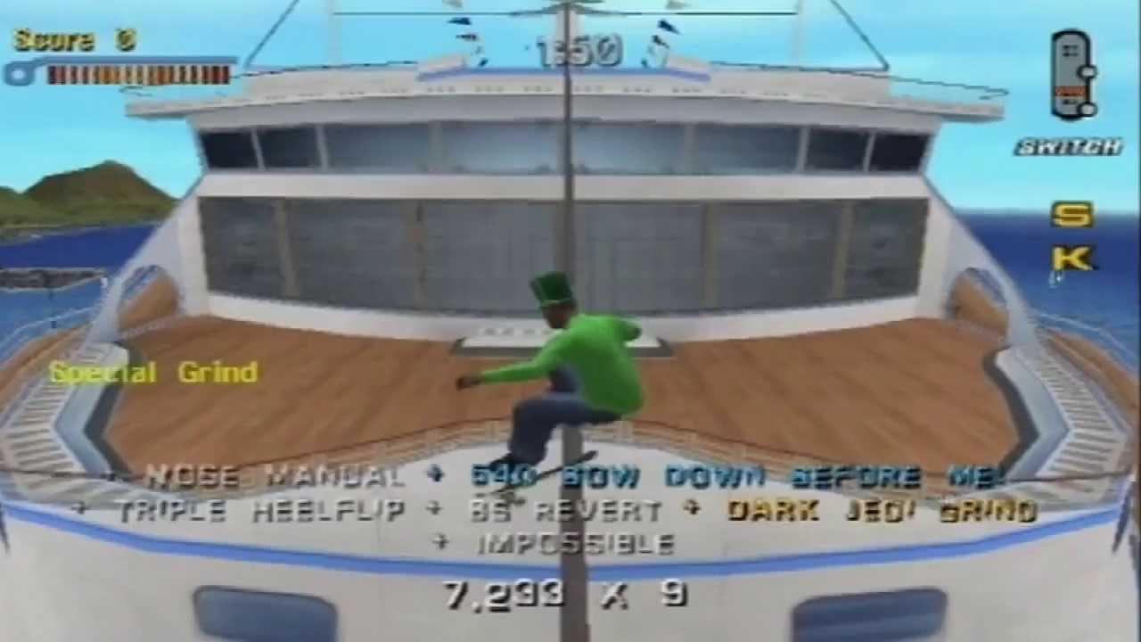 tony hawk 3 cruise ship