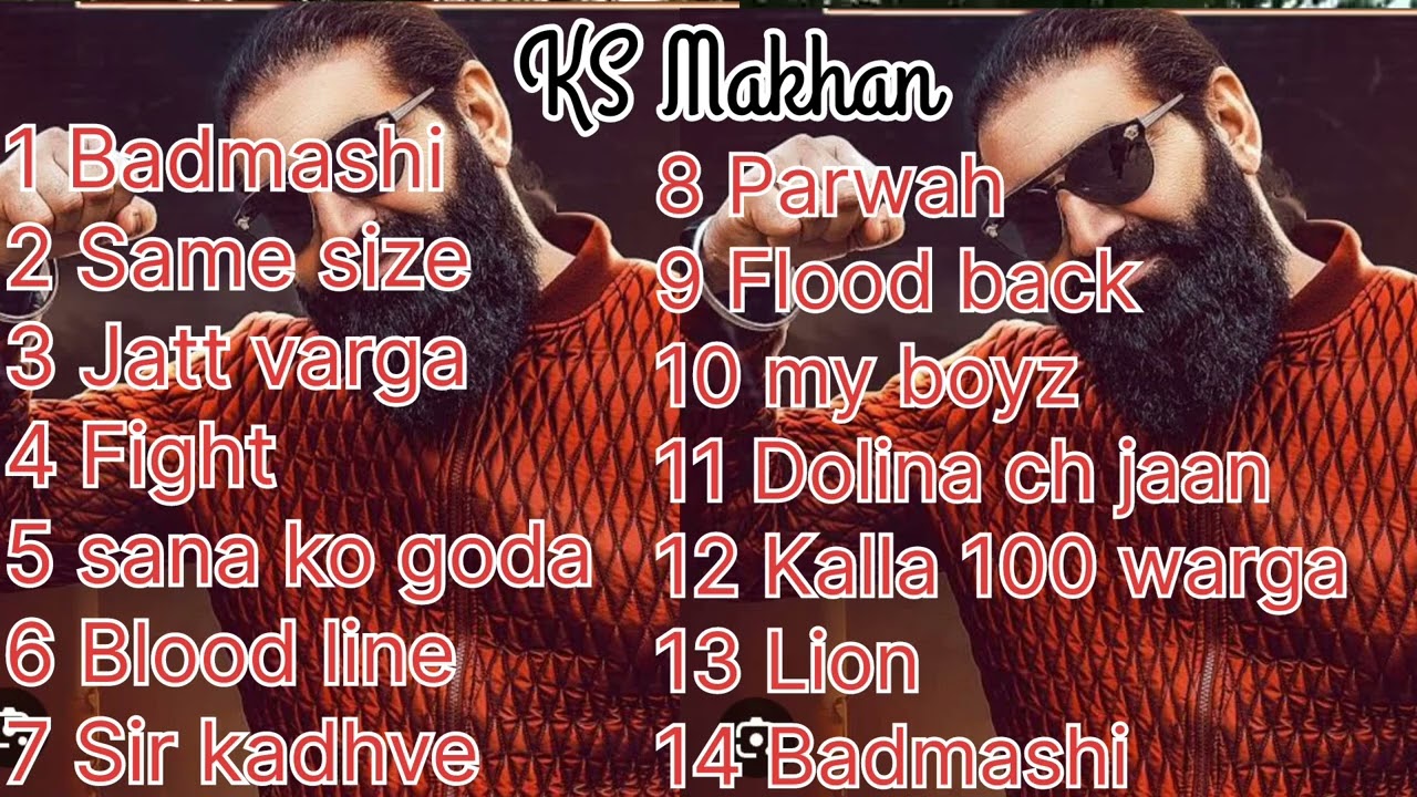 KS_MAKHAN _full_album 14_Song #ksmakhan #punjabisong 