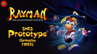 Rayman 30th Anniversary: SNES Prototype Gameplay