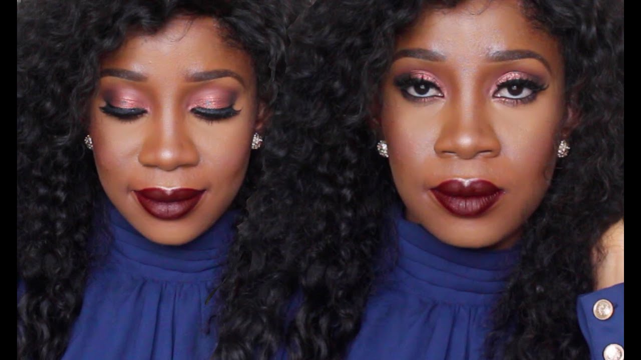 Full Glam Fall Makeup Tutorial - YouTube