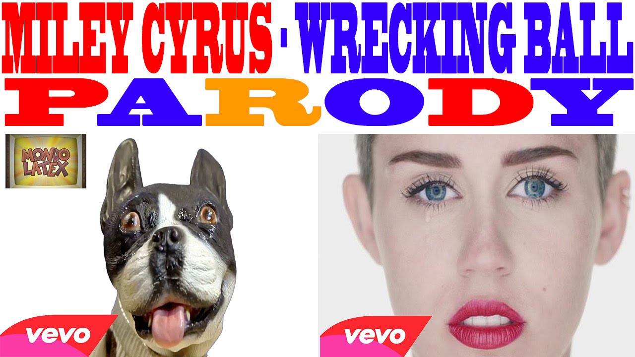 MILEY CYRUS WRECKING BALL PARODY WRECKED DOG YouTube miley-cyrus-wrecking-ball-parody-wrecked-dog-youtube