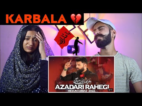 Reaction On : Azadari Rahegi ~ Mesum Abbas | Karbala Noha 2022 | Beat Blaster