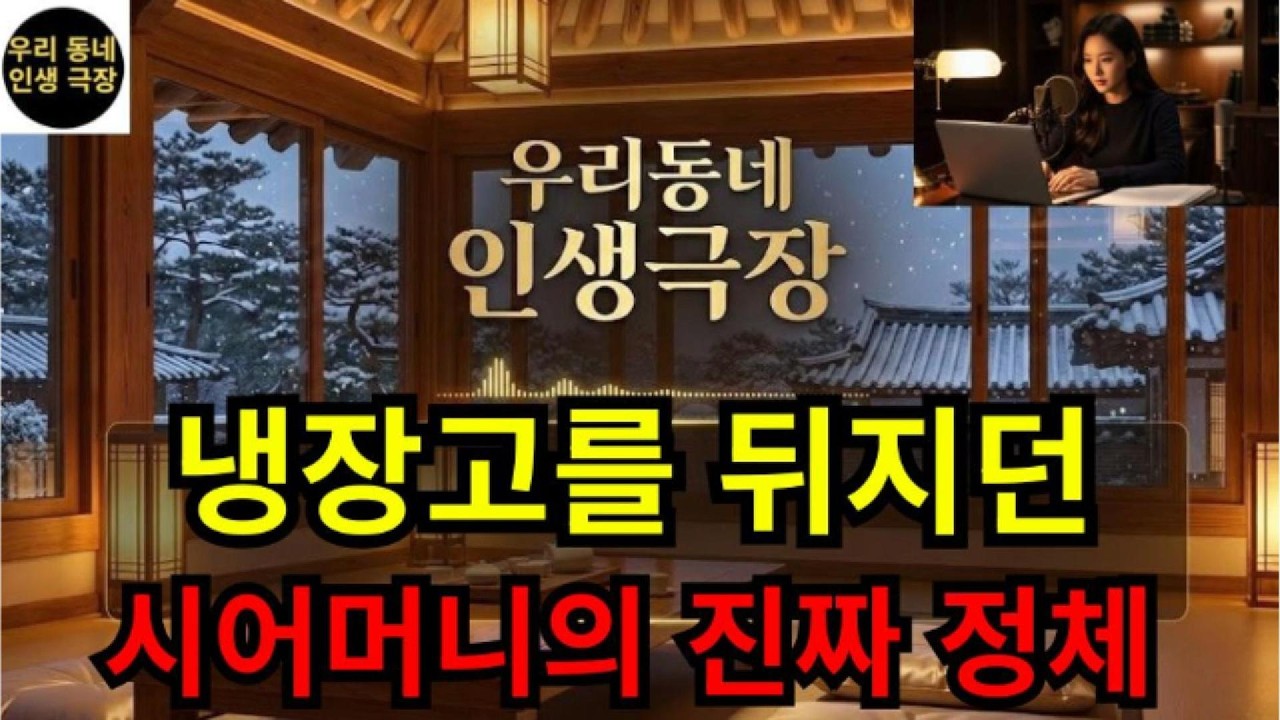 냉장고 를 뒤지던 시어머니의 진짜 정체