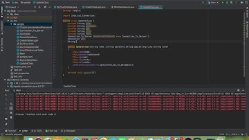 How to Update Data in table using javafx and mysql