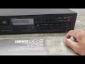 Vintage yamaha cd2 single compact disc cd player demo