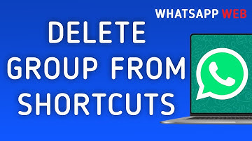 How To Delete A Group From Shortcuts On WhatsApp Web On PC (New Update)
