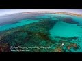 Aerial view of The Macedon and Denton Holme Shipwrecks. Rottnest Island, Western Australia.