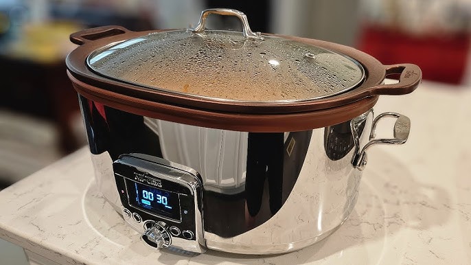 All-Clad 7-Quart Deluxe Slow Cooker with Aluminum Insert + Reviews