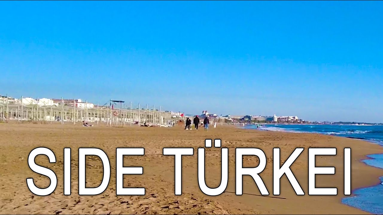 Wetter In Side Türkei Im Oktober Traumhaftes Wetter, so sieht es heute (16.03.2024) am Strand von SIDE