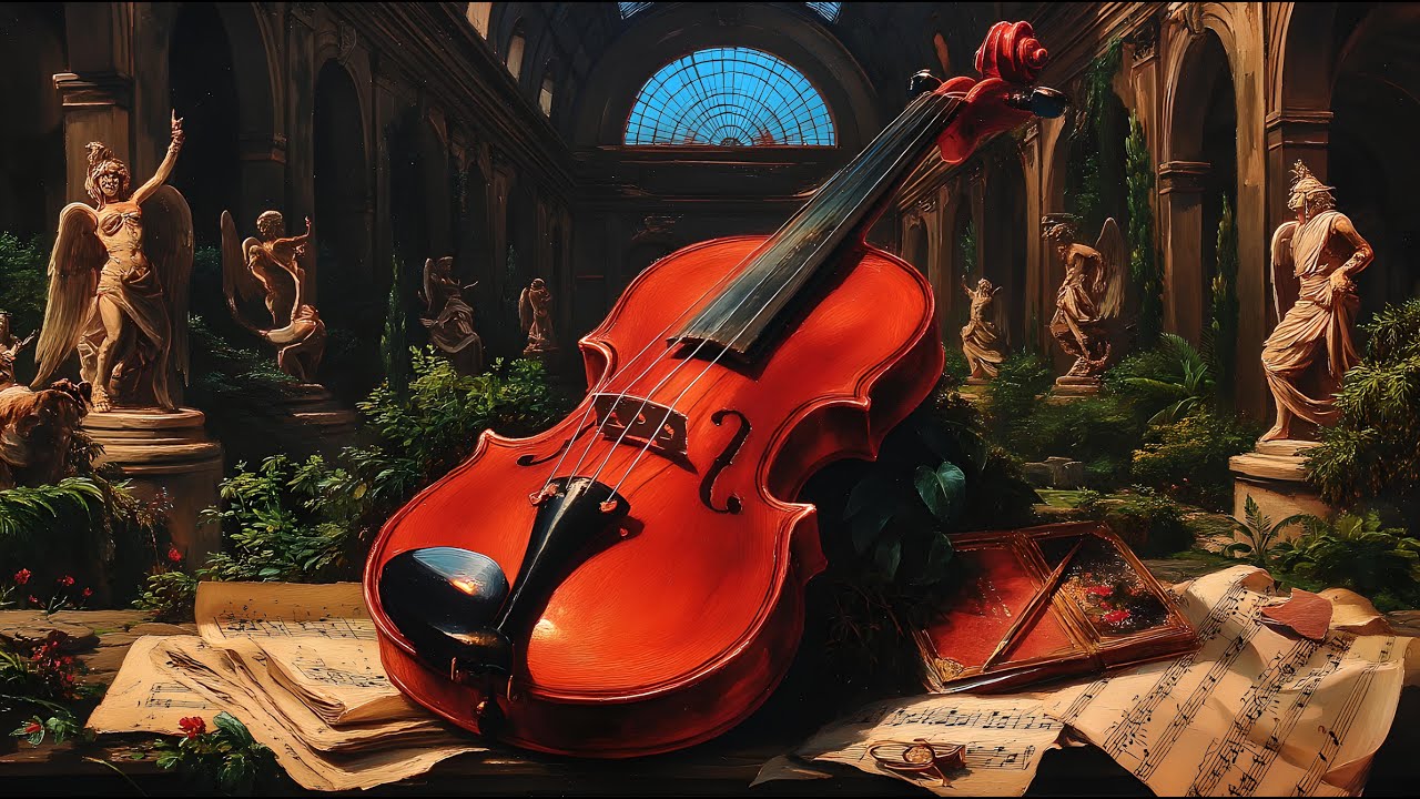 Baroque Violin: Serene Study Music for Focus & Inspiration 🎻✨