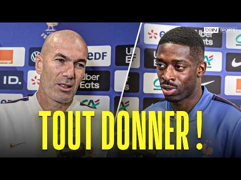 Interview - ZIDANE and DEMBÉLÉ are READY for the clash against Italy!
