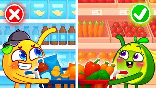 Healthy vs Unhealthy Food | Learn Healthy Eating Habits for Kids | Good Habits PP Stories 🥑✨
