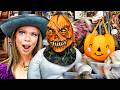 DECLUTTER DIARIES! Cleaning Out My EXTREME Halloween Costumes &amp; Deocrations!- (Vlogoween Day 11)