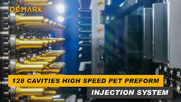Demark 128-Cavity Direct Press Two-Stage PET Preform Injection System | High-Speed Production