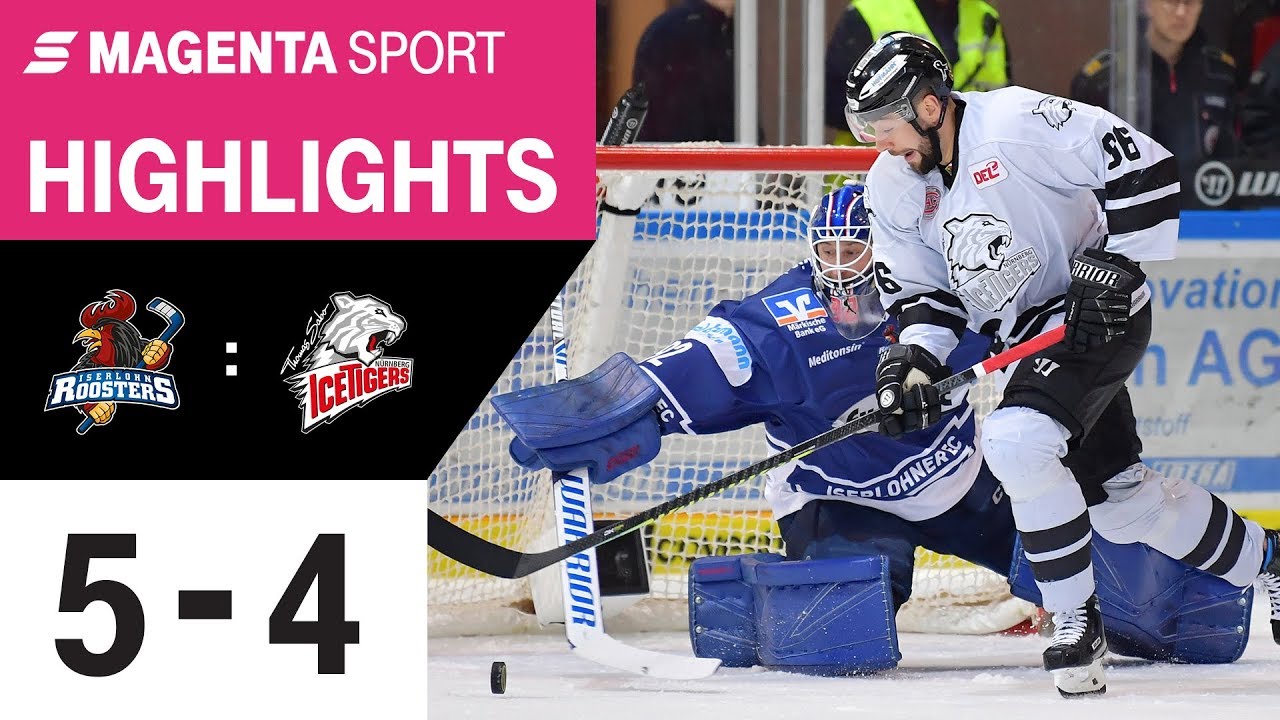 Iserlohn Roosters - Thomas Sabo Ice Tigers | 43. Spieltag, 19/20 | MAGENTA SPORT