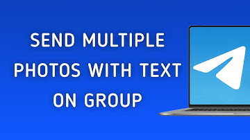 How To Send Multiple Photos With Text On Telegram Group On PC (New Update)