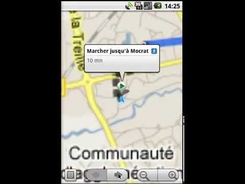 Transit pour Google Maps sur Smartphone Android