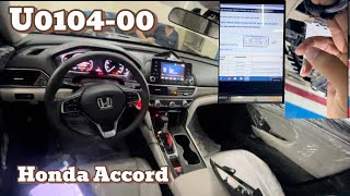 UO104-00 HONDA ACCORD 2018 FRONT RADAR
