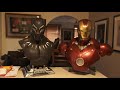 Black Panther Queen Studio &amp; Sideshow Ironman Mk III Bust