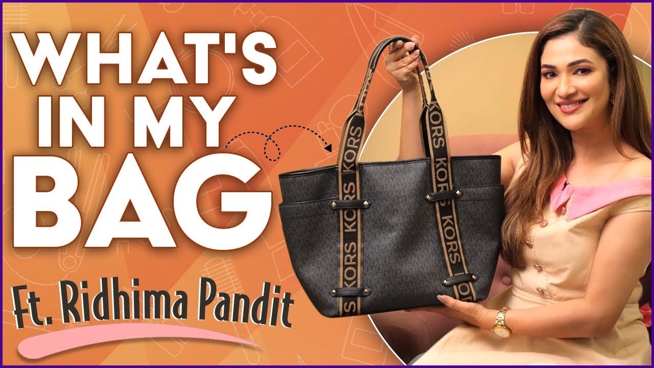 रिधिमा पंडितच्या बॅगमध्ये नेमकं काय असतं? | What's In My Bag Ft. Ridhima Pandit | Premachi Goshta 2