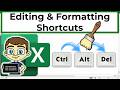 Five Lesser-Known Excel Editing & Formatting Shortcuts