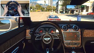 2017 Bentley Bentayga - GTA 5 | Logitech G29 gameplay | NaturalVision Evolved