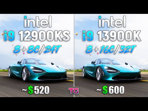 Core i9 13900K vs Core i9 12900KS - Test in 9 Games