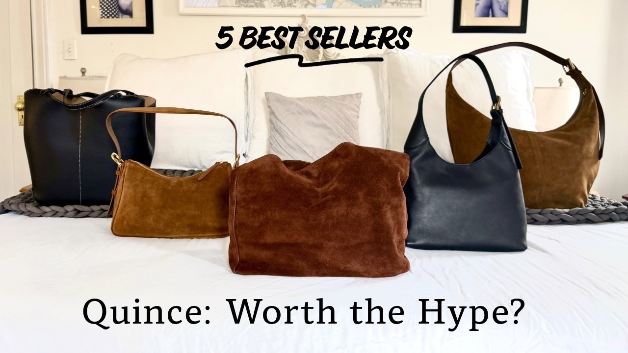 5 Quince Best Selling Bags You Need to See | Italian Leather & Suede Review