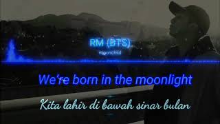 BTS (RM) - Moonchild | Spectrum Lirik | lndosub