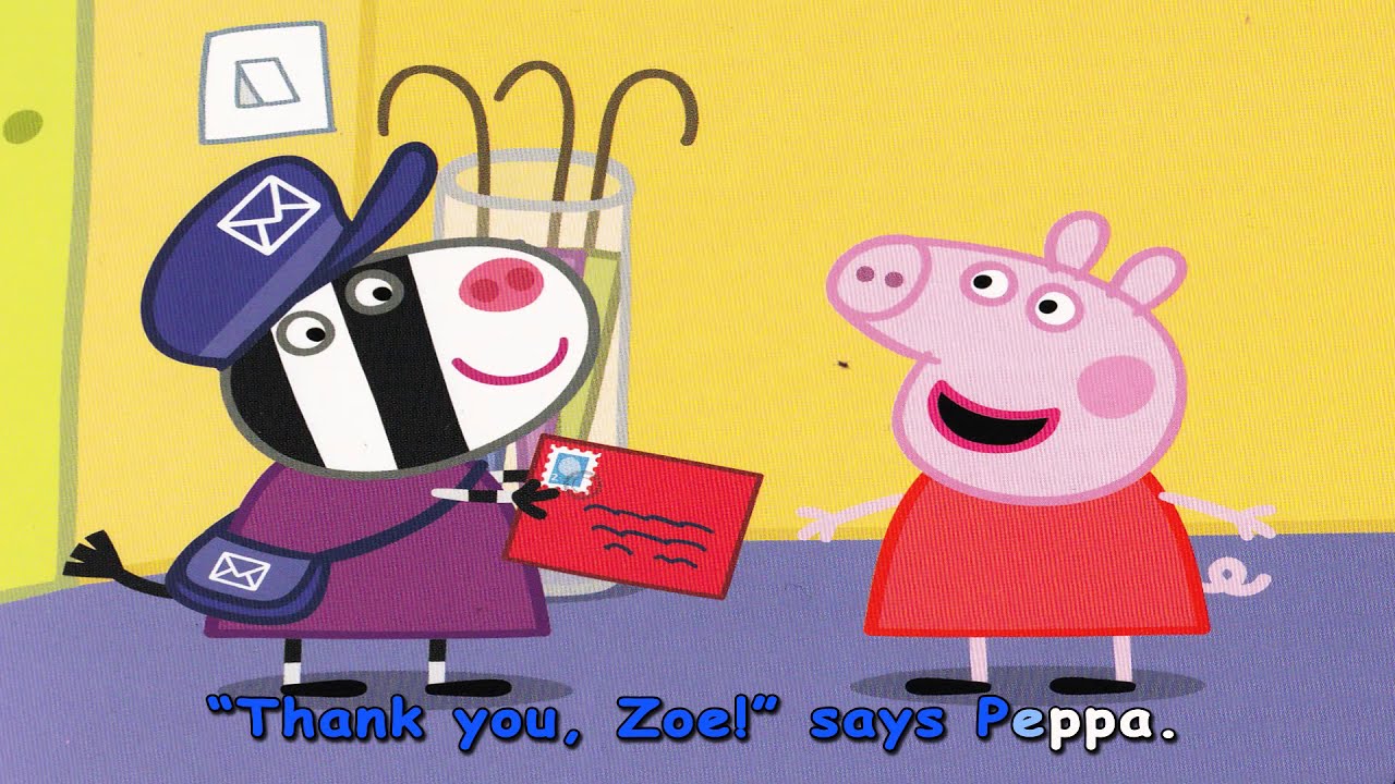 NEW*** Zoe Zebra , READ ALONG, Peppa Pig and Friends by LadyBird Books 