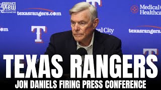 Texas Rangers Owner Ray Davis Details Decision to Fire Jon Daniels as President of Baseball Ops