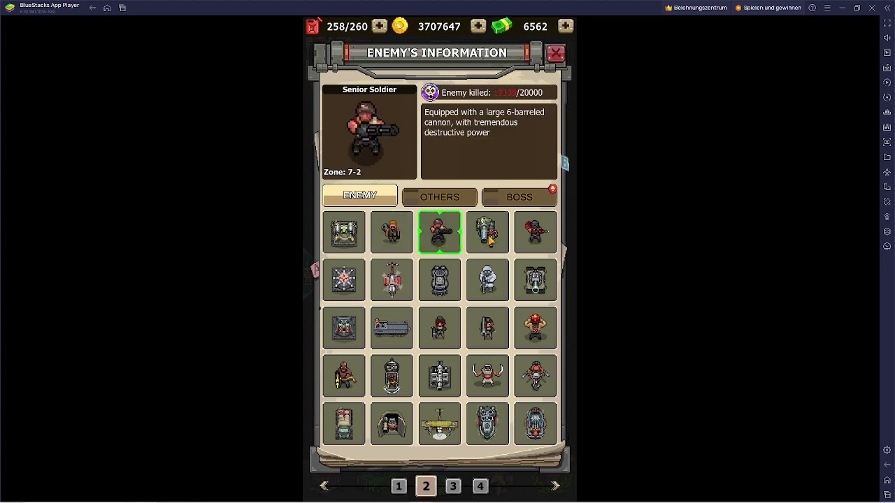 Jackal Squad Enemy Information Enemy Tab