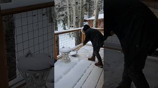 sounds of woodworking in the woods #woodworking #cabin