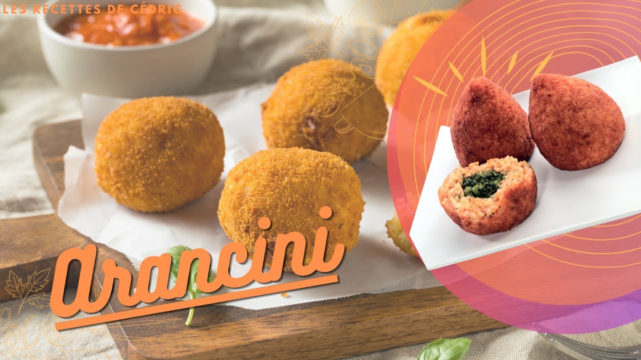 Arancini à la mozzarella : Croustillante boulette de riz