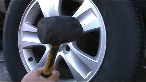 How To Replace Rear Brakes Saturn Vue 2008