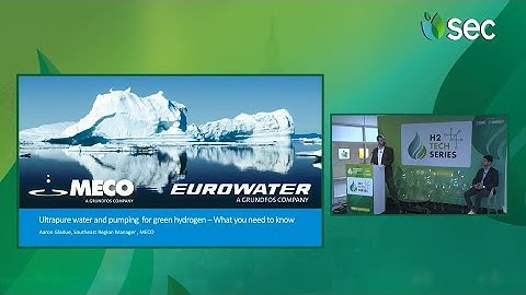Ultrapure Water for Green Hydrogen Production #H2Americas2023
