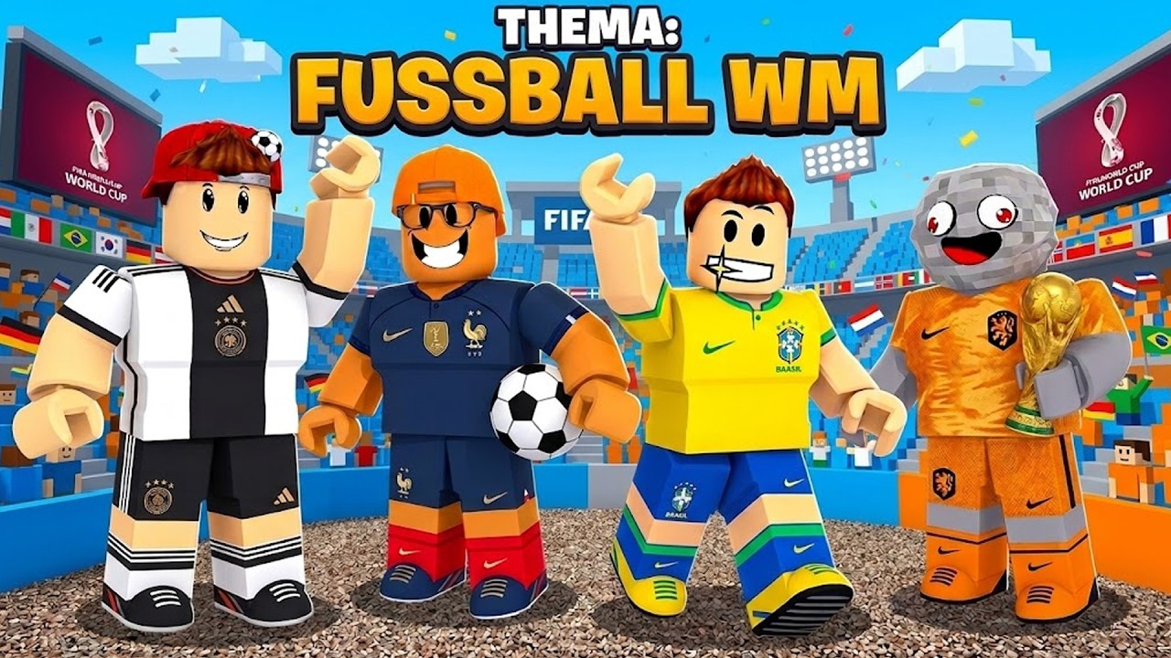 als RONALDO VERKLEIDEN in Roblox!