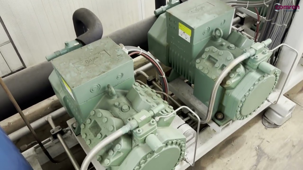 Used Complete Bitzer CO₂ Trans Critical DX Cooling/Freezing Installation - Common International